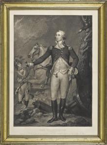WARNER Jr. William 1813-1848,George Washington at Trenton,Pook & Pook US 2014-03-18