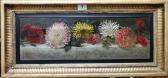 WARREN J.W,Still life of chrysanthemums on a ledge,1888,Bellmans Fine Art Auctioneers 2017-04-01