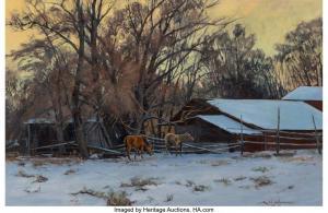 WARREN KIMBAL 1952,American Folk Winter,1980,Heritage US 2019-09-12