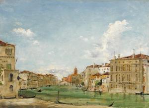 WARREN William White,A VIEW OF THE GRAND CANAL, VENICE, WITH PALAZZO CO,Sotheby's 2018-05-22