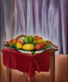 WARWICK LITTLEJOHN HUGH 1892-1938,Still Life - Autumn Fruits,Barridoff Auctions US 2023-11-18