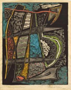 WAS TADEUZ 1912-2005,Composition,1960,Peter Wilson GB 2024-03-28