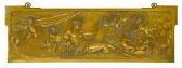 waschmann carl 1848-1905,The rectangular brass relief plaque depicting Venu,Freeman US 2009-10-06