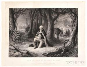 WASHINGTON George 1732-1799,The Prayer at Valley Forge,Skinner US 2016-10-30