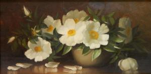 Washington Seavey George 1841-1913,Dogwood in A Vase,Rachel Davis US 2018-10-20