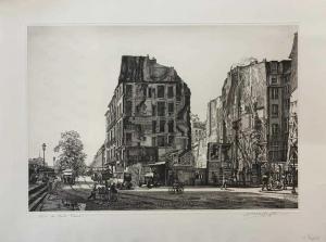 WASHINGTON William 1885-1956,Quai de Conti, Paris,Keys GB 2023-02-17