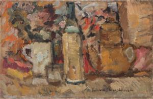 WASILKOWSKI Eustachy 1904-1977,Still life with a bottle and a kettle,Desa Unicum PL 2022-04-12