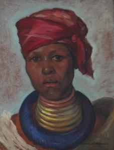 WASSENAAR Johanna 1896-1971,African woman,Bernaerts BE 2017-10-10