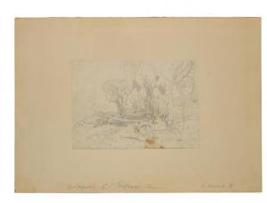 WASSILJEFF Fjodor Alexandrow 1850-1873,Chemin dans un bois,Eric Caudron FR 2023-03-31