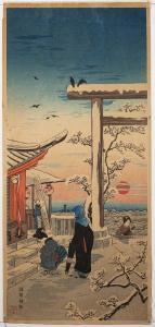WATANABE Seiti Shotei 1851-1918,Suga Shrine,Mallams GB 2022-05-04