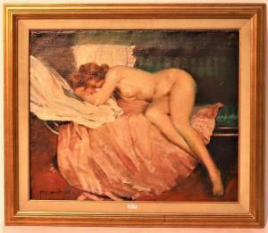 WATELET Charles Joseph 1867-1954,Femme nue pleurant,VanDerKindere BE 2022-12-20