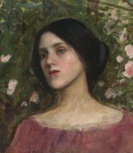 WATERHOUSE John William 1849-1917,The Rose Bower,1910,Christie's GB 2023-06-14
