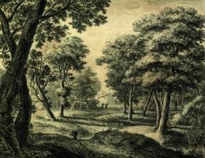WATERLOO Anthonie 1610-1690,Waldlandschaft mit Holzsammlern,Van Ham DE 2008-02-13