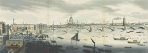 WATERLOO CLARK John Heaviside 1771-1863,View of London from the Adelphi, Forming Part of,Christie's 2014-11-25