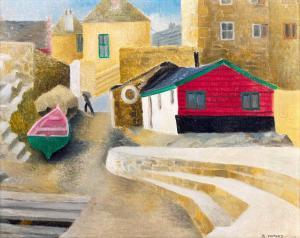 WATERS Billie 1896-1979,The Pink Boat St Ives,Tennant's GB 2024-03-02