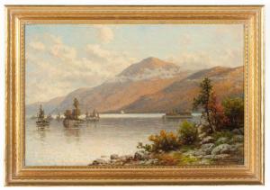 WATERS George W 1832-1912,Black Mountain, Lake George,1905,Cottone US 2023-09-29