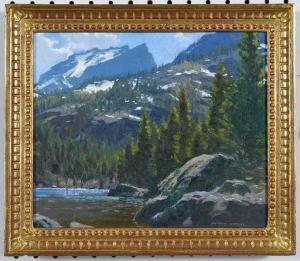 WATKINS ANTHONY 1953,Bear Lake Rocky Mountain National Park,1997,Brunk Auctions US 2020-02-07