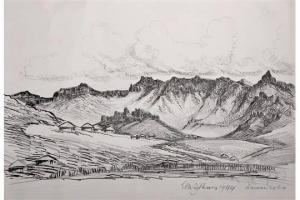 WATKINS Eleanor,A Mountainous South African Landscape,John Nicholson GB 2015-03-28