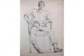 WATKINS Eleanor,a Seated Soldier in Uniform,John Nicholson GB 2015-03-28