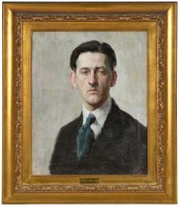 WATKINS Franklin Chenault 1894-1972,Portrait of William H. Rapp,Brunk Auctions US 2024-01-11