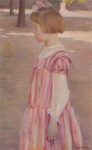 WATKINS Susan 1875-1913,A Young Girl,1904,Shannon's US 2023-10-26