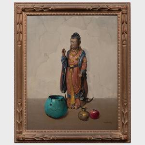 WATROUS Harry Wilson 1857-1940,China Doll,Stair Galleries US 2022-01-27