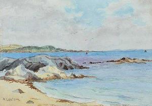WATSON A 1900-1900,ROCKS & FORESHORE,Ross's Auctioneers and values IE 2015-10-07