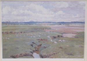 WATSON Donald 1918-2005,birds in marshy bogland,Cheffins GB 2023-09-07