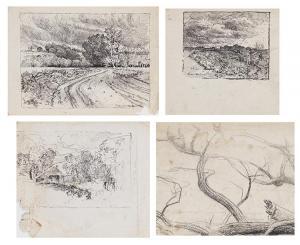 WATSON Homer Ransford 1855-1936,Collection of Landscape Sketches,Heffel CA 2024-02-29