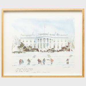 WATSON Howard N 1929,The White House,Stair Galleries US 2020-01-24