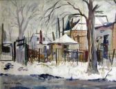 WATSON Howard N 1929,Winter Scene,Freeman US 2007-05-02