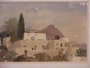WATSON J Fletcher 1900,A mountain village in Crete,Crow's Auction Gallery GB 2017-04-12