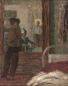 WATSON James Douglas 1913-1972,French Interior,Mossgreen AU 2015-04-12