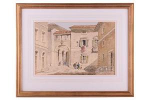 WATSON James Fletcher 1913-2004,Arezzo, Tuscany,Dawson's Auctioneers GB 2023-12-15