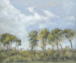 WATSON Paul Fletcher 1842-1907,TREE LINE,Ross's Auctioneers and values IE 2021-04-21