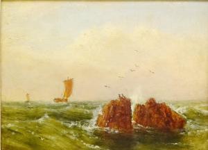 WATSON Robert F 1815-1885,Seascape,1880,David Duggleby Limited GB 2019-06-15