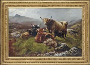 WATSON ROBERT 1865-1915,Highland cattle,Christie's GB 2013-05-21