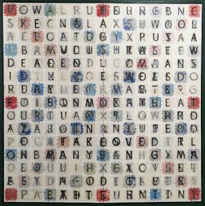 WATSON Ruth 1962,Scrabble,1992,International Art Centre NZ 2018-10-04