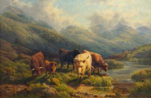 WATSON Sydney Arthur 1800-1900,In the Tay Valley, Perthshire,1903,Rosebery's GB 2021-08-19