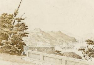 WATSON Thomas Boswall, Dr 1815-1860,The Inner Harbour, Macao and Penha Hill,Christie's GB 2019-11-07