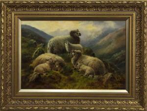 WATSON William Henry 1899-1915,HIGHLAND SHEEP,1924,McTear's GB 2022-07-20