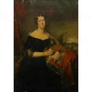 WATSON William Smellie 1796-1874,Portrait of a Lady,1821,William Doyle US 2014-02-19