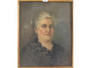 WATT Elizabeth Mary 1886-1954,Portrait of Margaret Fulton,Great Western GB 2019-04-06