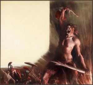 WATT Millar 1895-1975,Illustration Art 'The Cyclops',1955,Susanin's US 2021-01-27