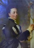 WATTER Joseph 1838-1913,portrait of a lady,1875,Criterion GB 2018-12-10