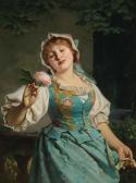 WATTER Joseph 1838-1913,The Rose Princesss,1885,Palais Dorotheum AT 2019-06-24