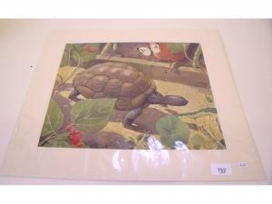 WATTS Harold Tamblyn 1900-1999,tortoise,Smiths of Newent Auctioneers GB 2016-09-02