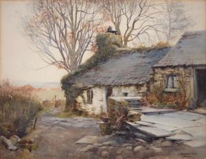 WATTS Louisa Margaret 1880-1914,An Old Cottage on the Coast,Mellors & Kirk GB 2022-08-09