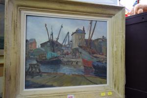 Watts Roland 1900-1900,Portsmouth Camber, with The Bridge Tavern,Stride and Son GB 2016-04-29