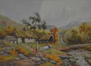 WATTS SIDNEY,A Typical Scotch Cottage,Gilding's GB 2021-02-25